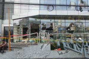 Uptown Shopping Mall Vandalised Amid Rumours