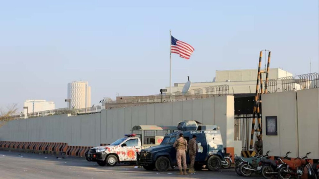 us marines fire on protesters at karachi consulate US Marines Fire on Protesters at Karachi Consulate