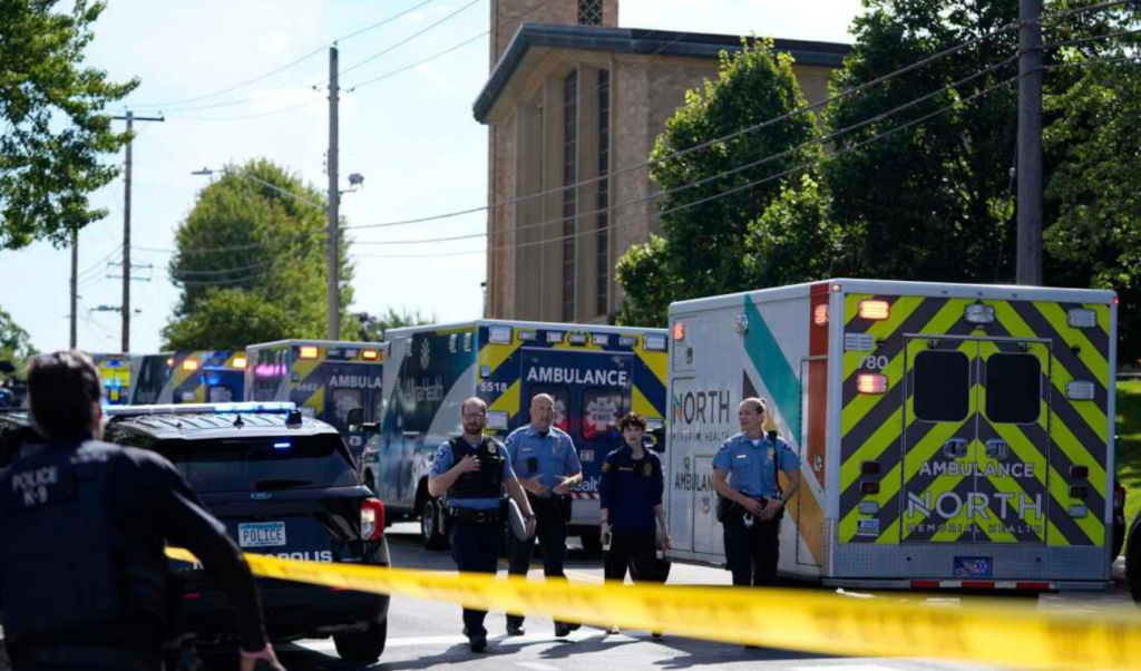 US School Shooting in Minneapolis Leaves Two Children Dead, 17 Injured 3 us school shooting in minneapolis leaves two children dead 17 injured US School Shooting in Minneapolis Leaves Two Children Dead, 17 Injured