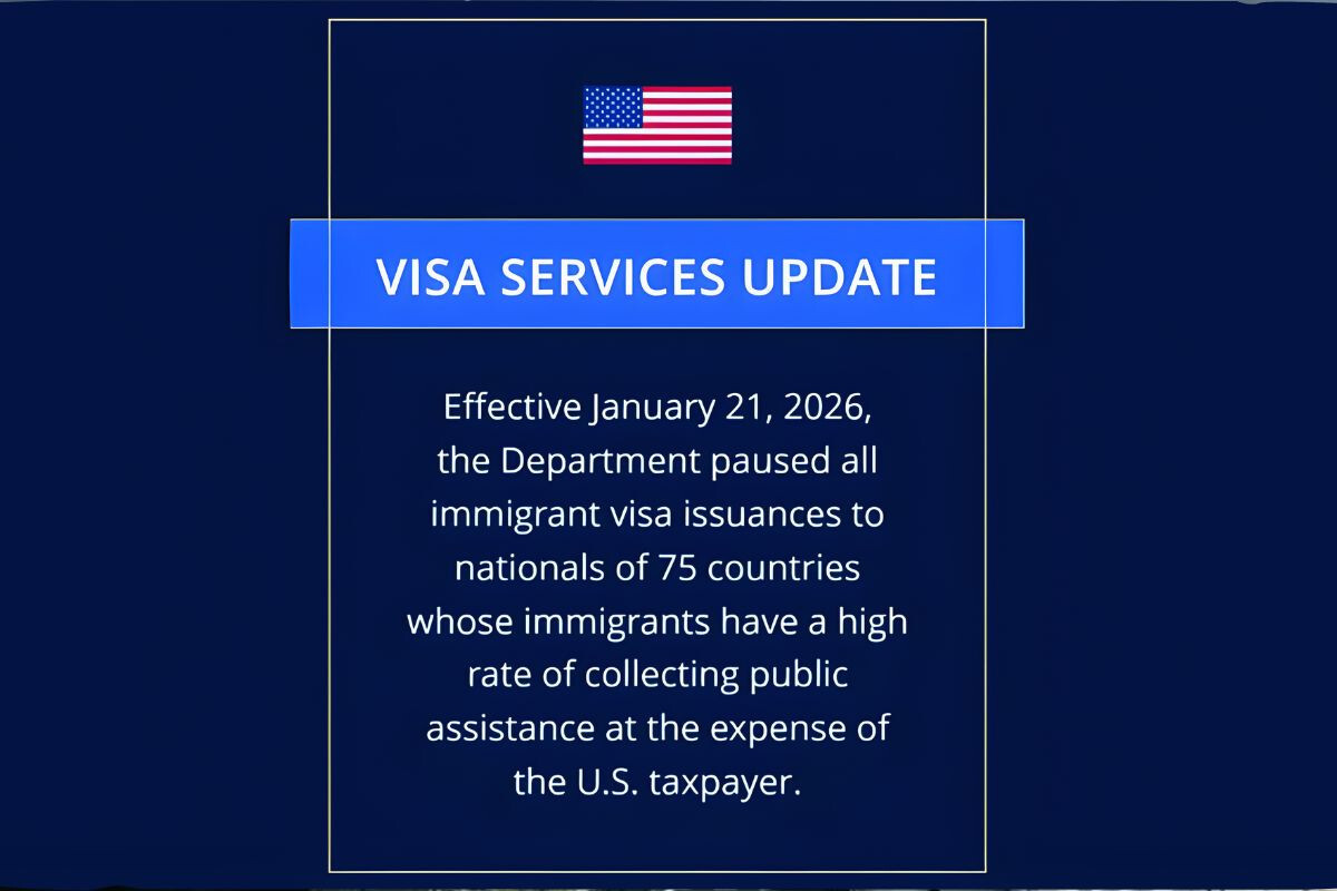 US Temporarily Suspends Immigrant Visas