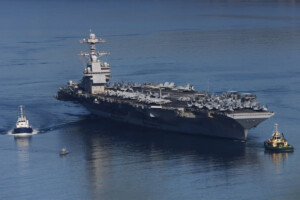 USA’s USS Gerald R. Ford Fire Rages Over 30 Hours