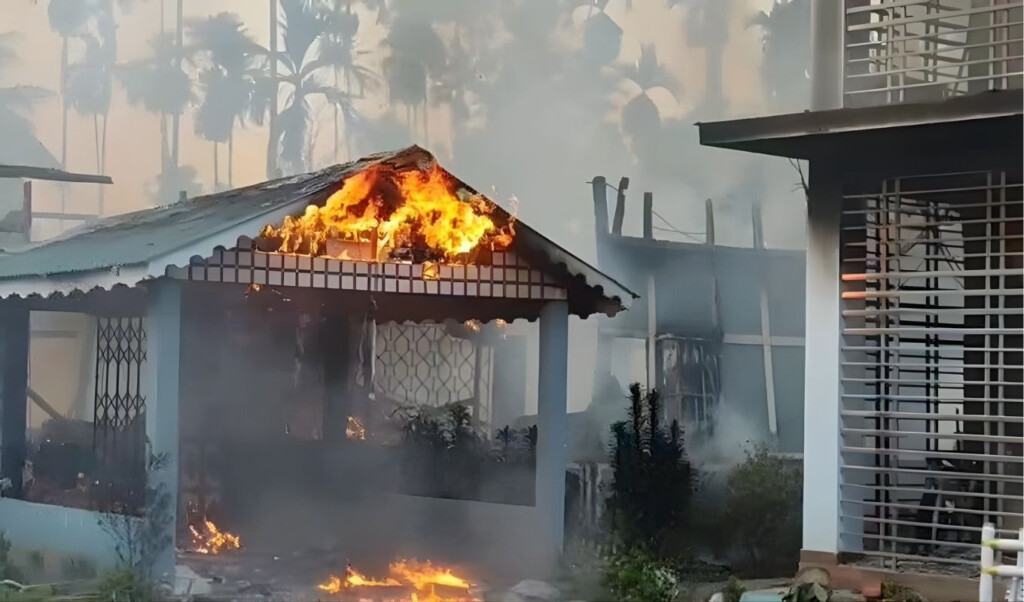 violence erupts in assams tribal region two dead Violence Erupts in Assam’s Tribal Region, Two Dead