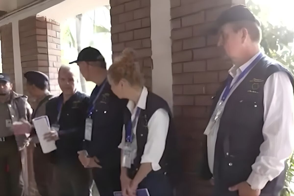 “Voting began peacefully, say Commonwealth observers.”