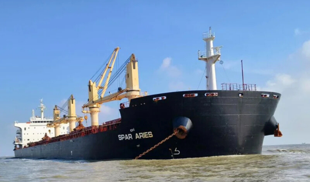 wheat cargo ship arrives from the united states Wheat Cargo Ship Arrives from the United States