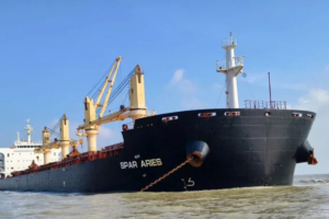 Wheat Cargo Ship Arrives from the United States