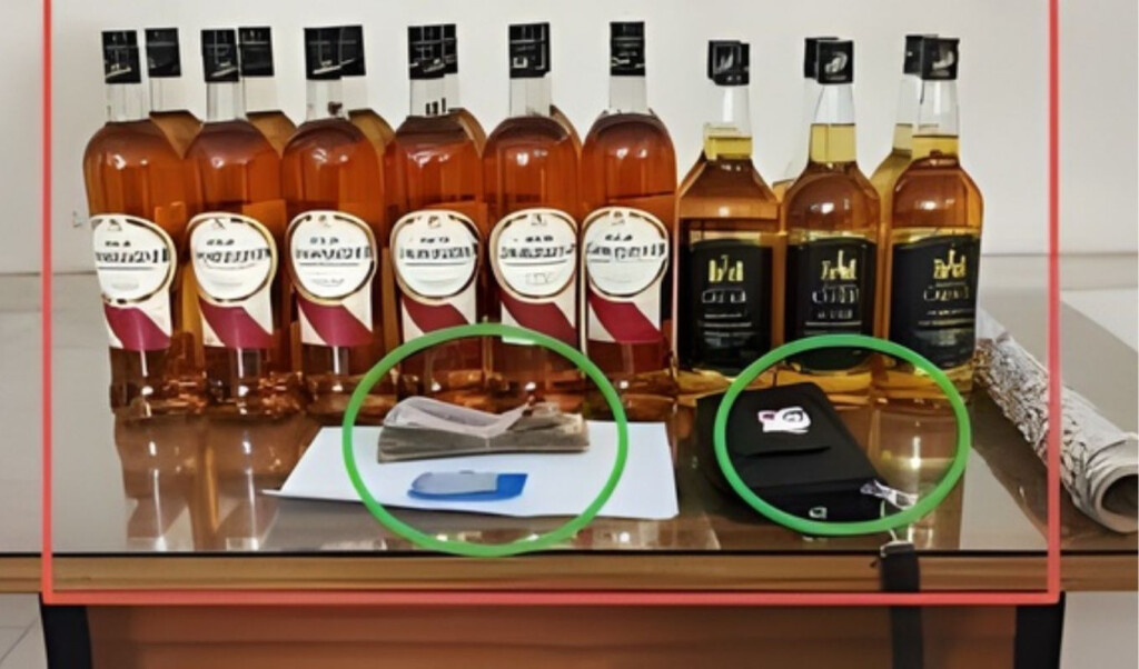 woman arrested in mongla with money and alcohol Woman Arrested in Mongla with Money and Alcohol