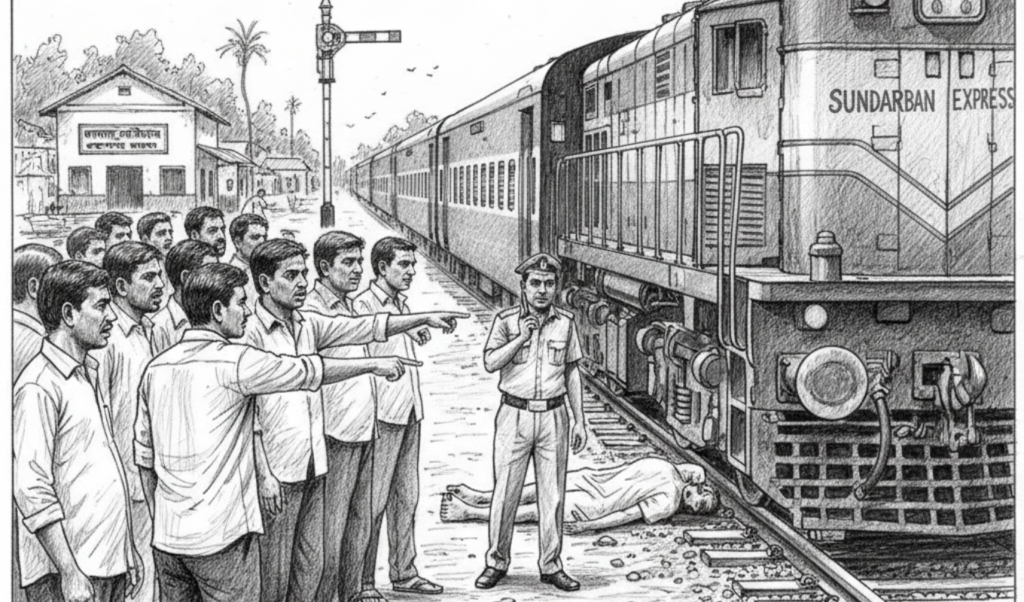woman dies after being run over by train in kaliganj Woman Dies After Being Run Over by Train in Kaliganj