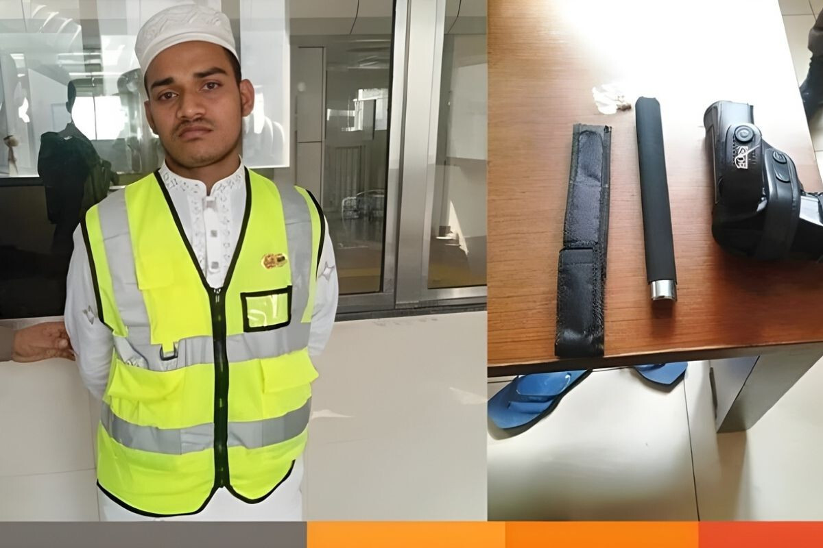 Youth Arrested at Shahbagh Metro Station with Fake Pistol