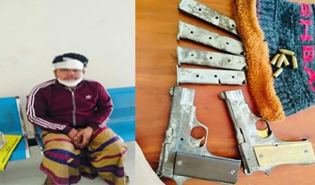 youth arrested with foreign pistols ammunition Youth Arrested With Foreign Pistols, Ammunition
