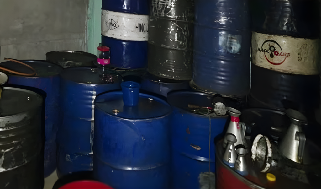 1600 litres of illicit diesel seized in moulvibazar 1,600 Litres of Illicit Diesel Seized in Moulvibazar