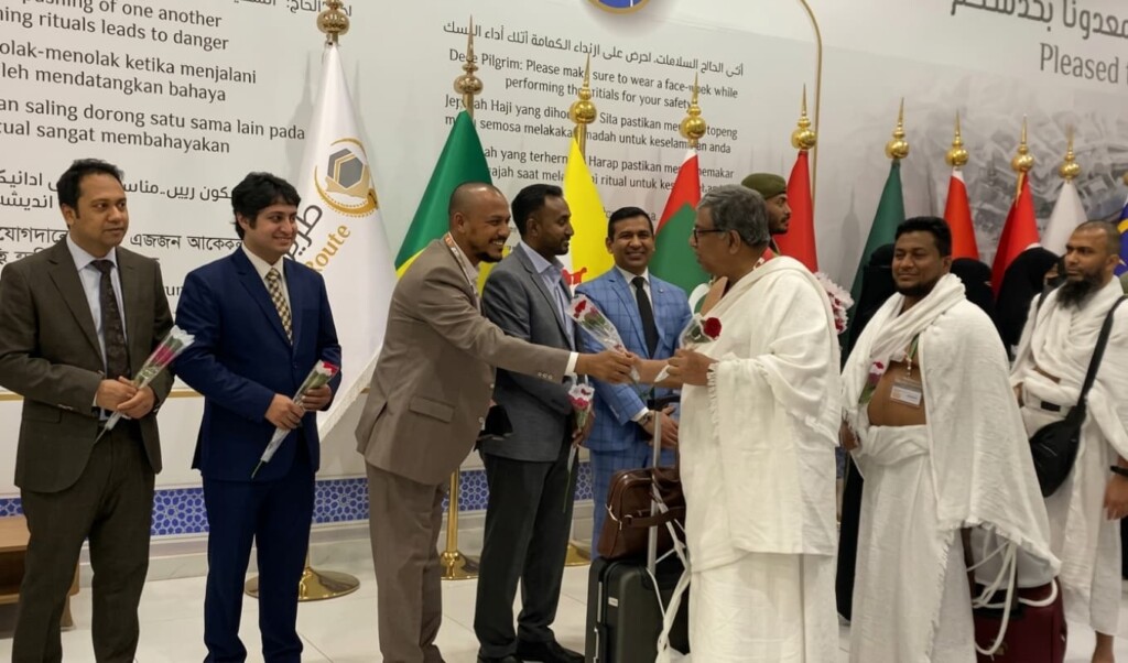 Bangladesh’s First Hajj Flight Lands