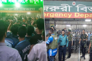 “Dhaka Medical Clash Over Unavailable Emergency Injections”