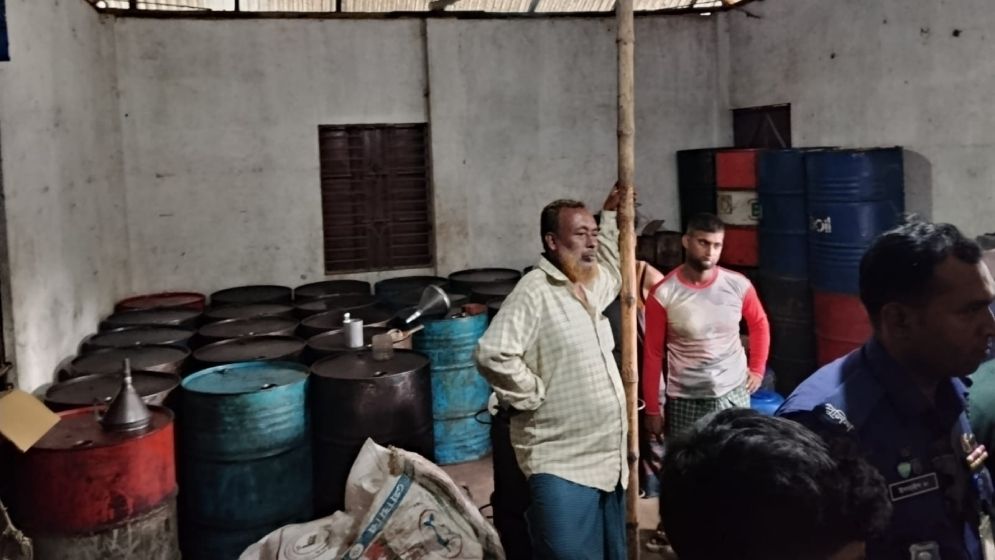 Five Thousand Litres of Fuel Seized in Nangalkot