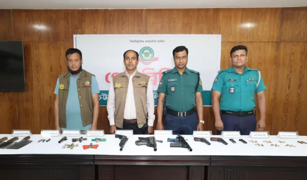 Four Apprehended in Chittagong Following Firearms Seizures Four Apprehended in Chittagong Following Firearms Seizures