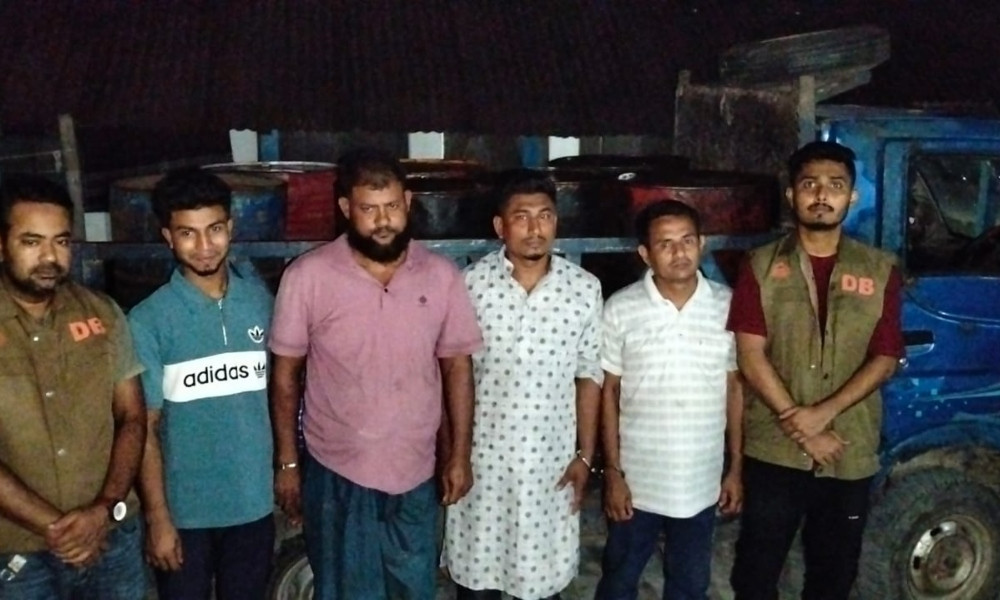 Four Arrested as 1,400 Litres of Illegal Diesel Seized