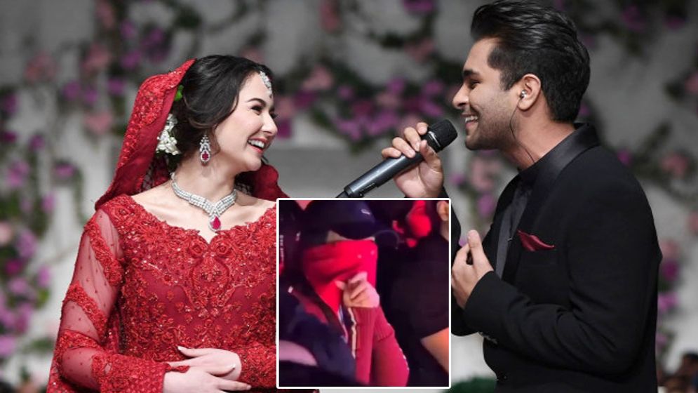 Hania Amir Spotted at Asim Azhar Concert