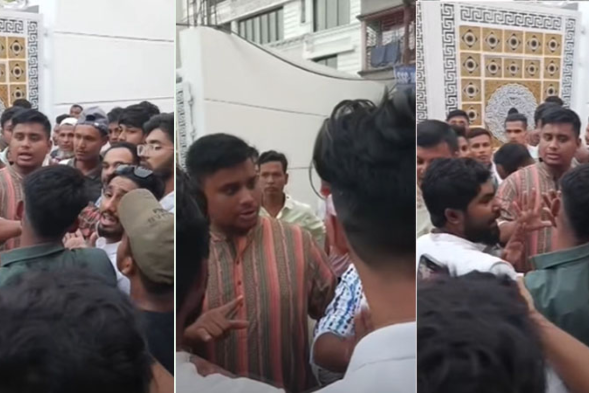 Hasnat Abdullah Faces Protest at Ex-Mayor’s Residence in Chattogram