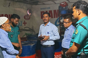 “Illegal Octane Stock Seized in Chattogram Raid”