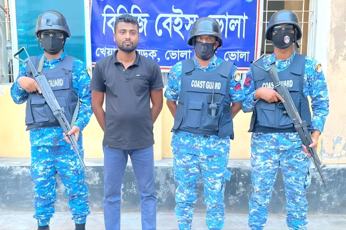 Indian National Detained in Bhola