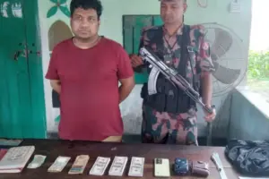 Indian National Held with Foreign Currency