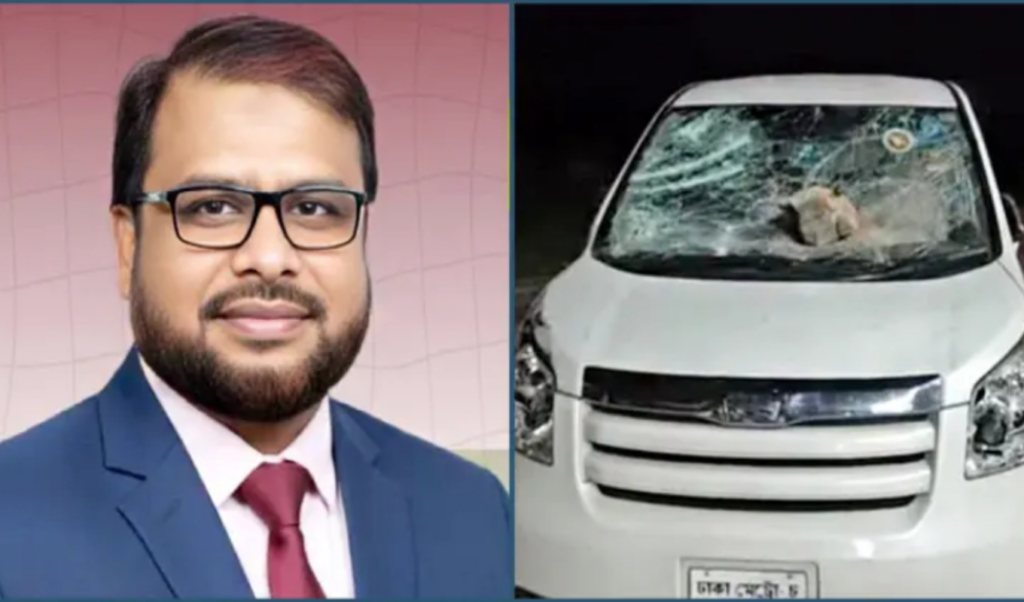 Jamaat e Islami Member of Parliaments Vehicle Attacked in Netrokona Jamaat-e-Islami Member of Parliament’s Vehicle Attacked in Netrokona