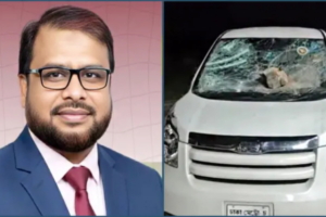 Jamaat-e-Islami Member of Parliament’s Vehicle Attacked in Netrokona