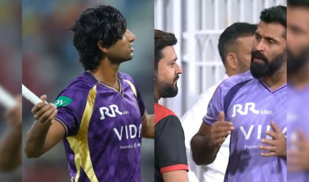 KKR Batsman Penalised for Obstructing the Field as Coaching Staff Clash with Officials KKR Batsman Penalised for Obstructing the Field as Coaching Staff Clash with Officials