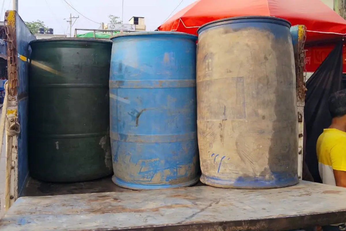 Massive Fuel Cache Discovered During Raid In Barisal
