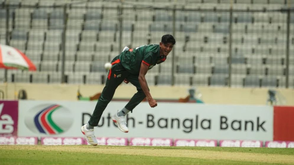 Nahid Rana’s Five-Wicket Haul Dismantles New Zealand