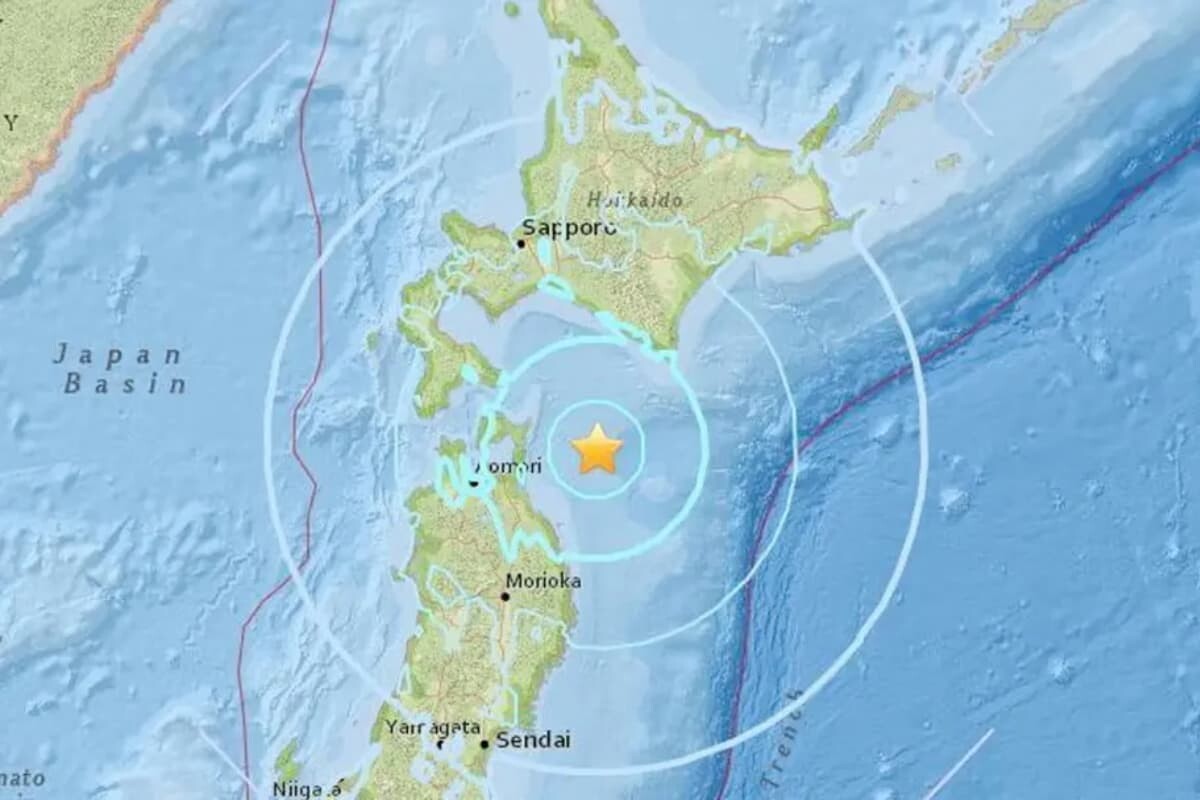 Northern Japan Shaken by 6.2 Magnitude Quake