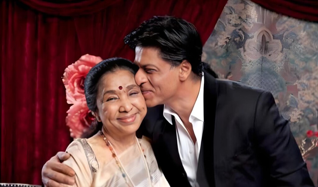 Shah Rukh Pays Tribute Asha Shah Rukh Pays Tribute Asha