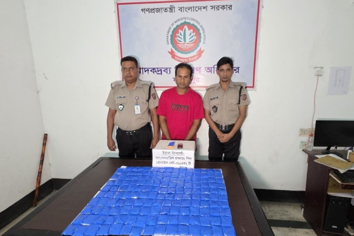Significant Narcotics Seizure on Dhaka-Bhanga Expressway: 30,000 Yaba Tablets Confiscated