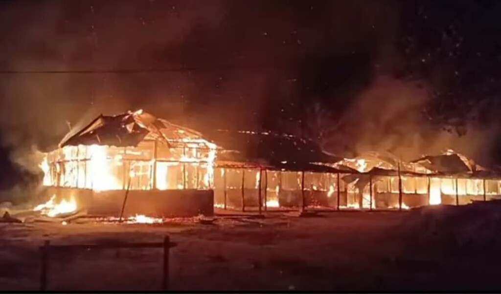 Six Classrooms Destroyed in Ramgarh School Fire 1 Six Classrooms Destroyed in Ramgarh School Fire