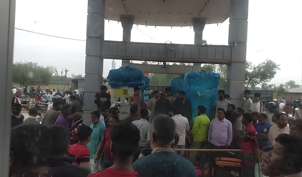 Sudden Death at Fuel Station Queue Sudden Death at Fuel Station Queue