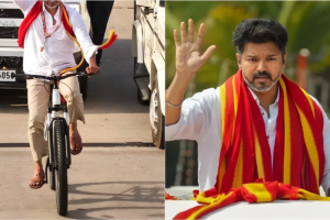 Vijay Cycling Incident Goes Viral
