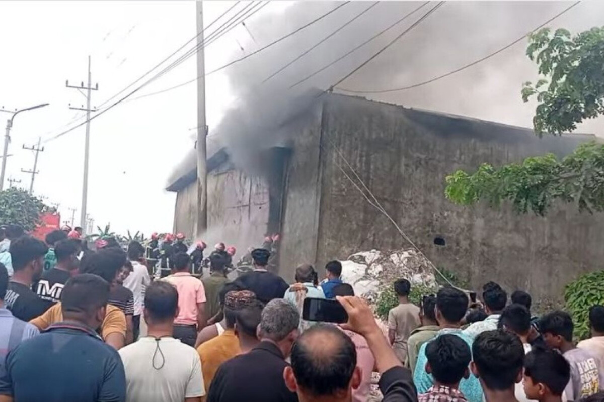 Arson Attack on Chattogram Warehouse