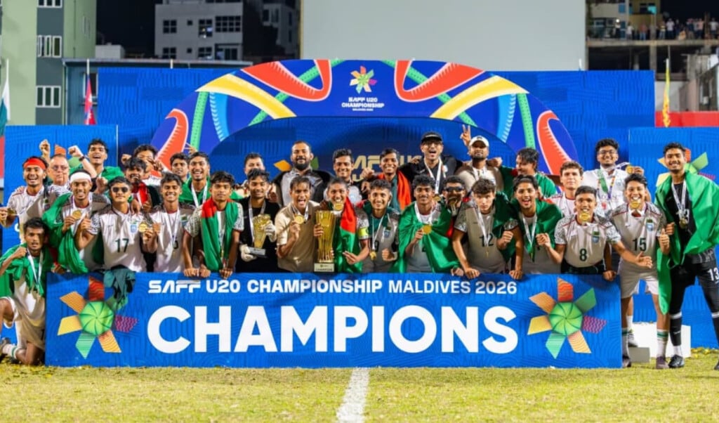 bangladesh crowned saff under 20 champions Bangladesh Crowned SAFF Under-20 Champions