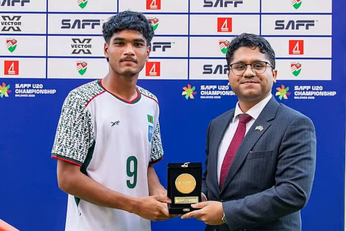 Bangladesh Reach Final via Manik Header