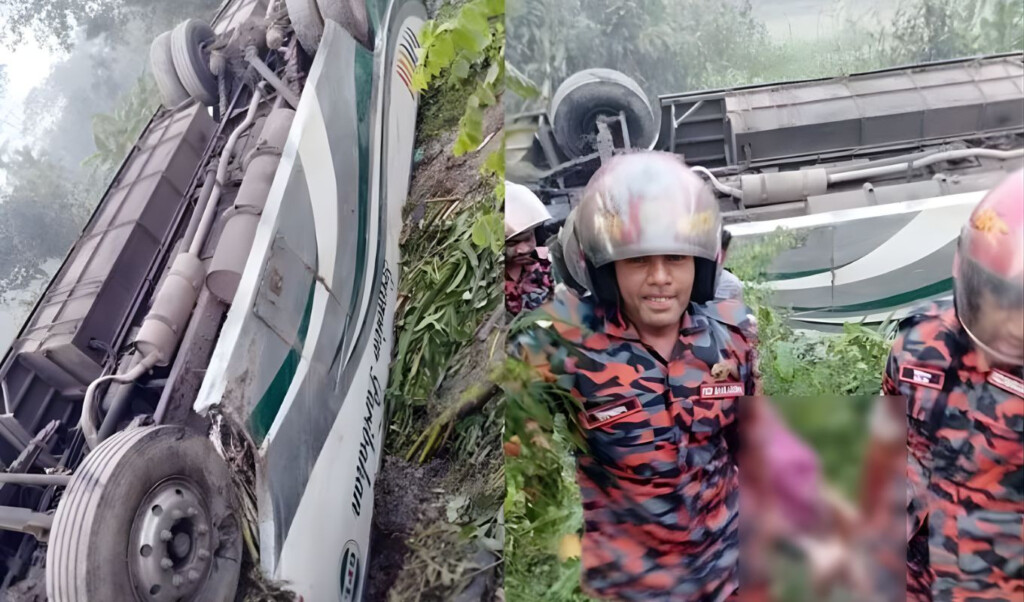 bus crash on barisal highway claims two lives Bus Crash on Barisal Highway Claims Two Lives