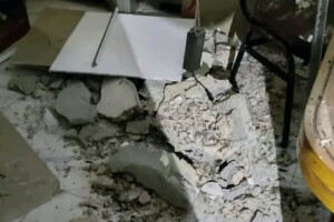 Ceiling Collapse Injures Two Dhaka Students