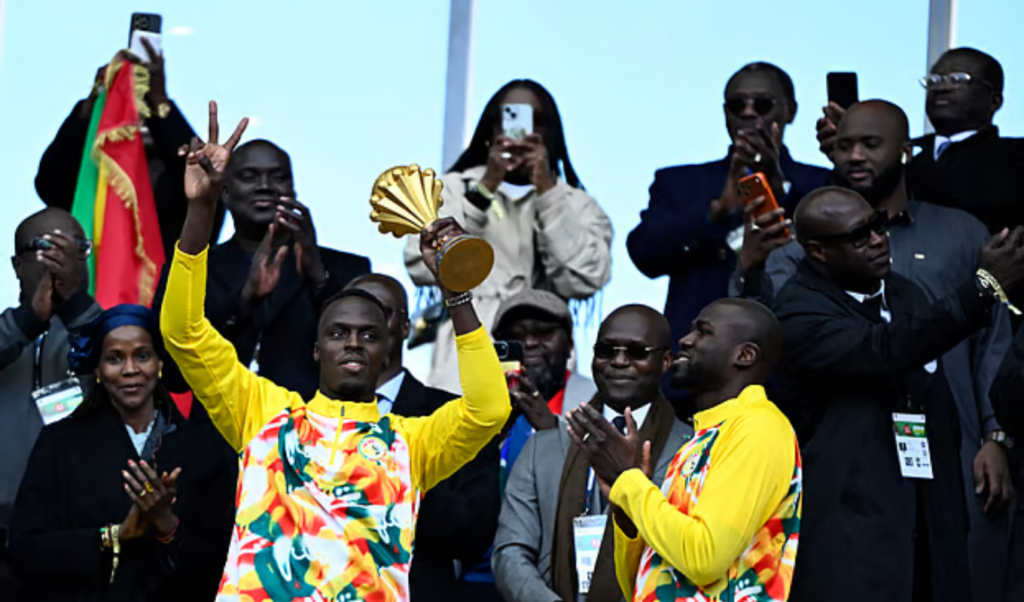 controversial trophy parade by senegal 1 Controversial Trophy Parade by Senegal