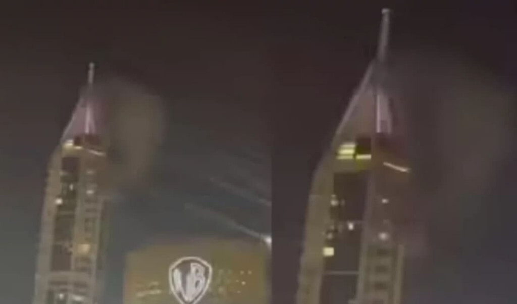 drone strike rattles dubai marina district Drone Strike Rattles Dubai Marina District