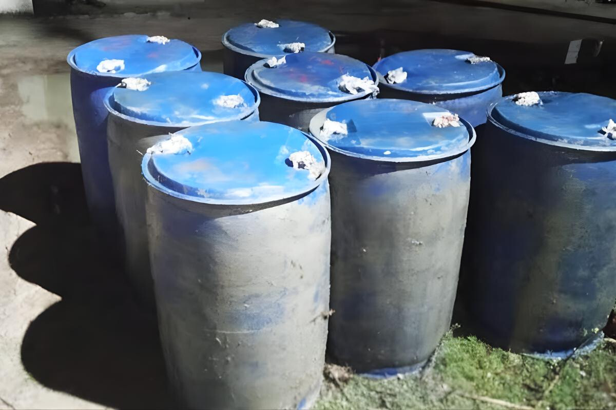 Eight Diesel Drums Recovered