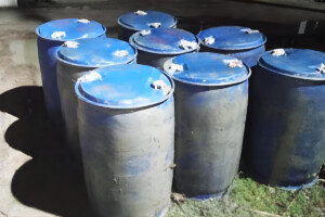 Eight Diesel Drums Recovered