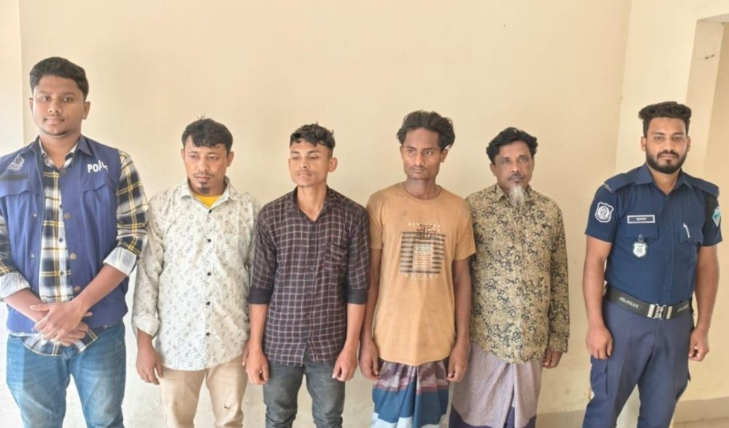 four rescued in teknaf human trafficking raid Four Rescued in Teknaf Human Trafficking Raid