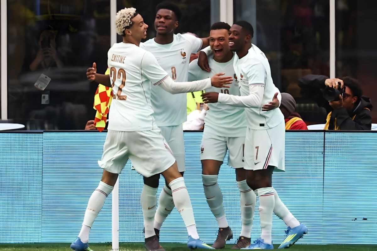 France Stun Brazil with Ten Men Triumph