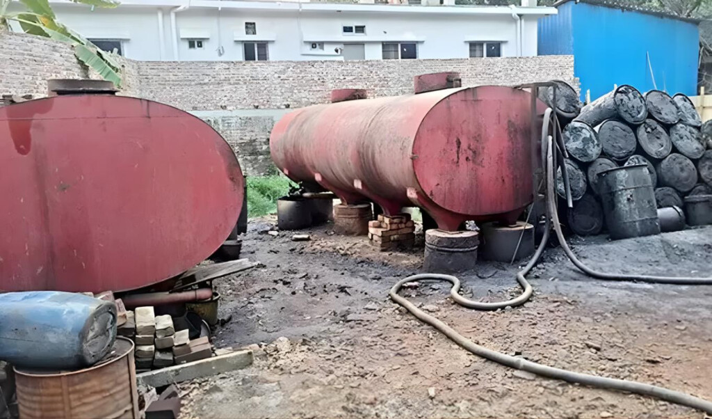 illegal diesel stock seized in raid Illegal Diesel Stock Seized in Raid