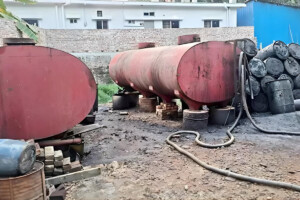 Illegal Diesel Stock Seized in Raid