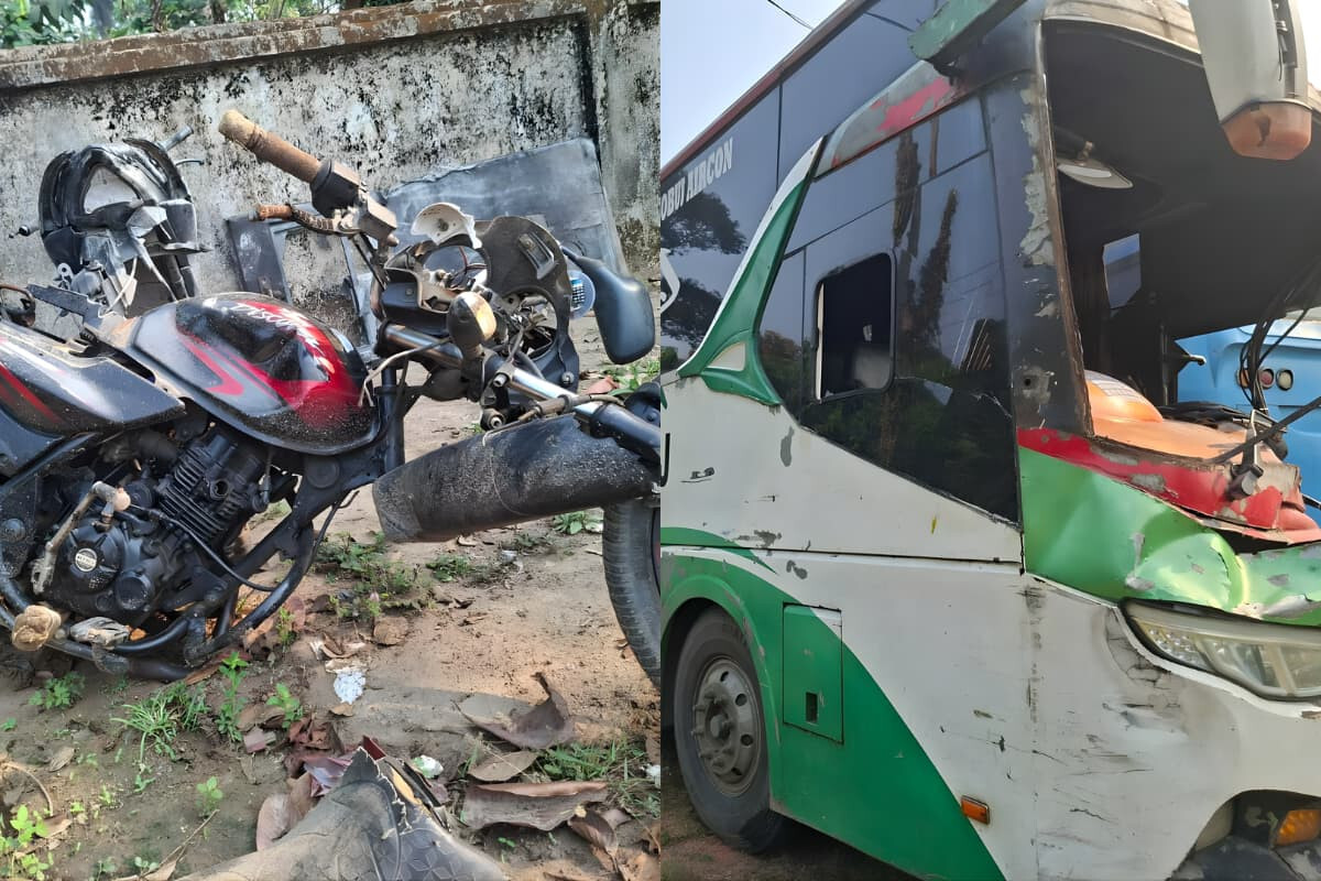 Motorcyclist Killed in Bus Collision