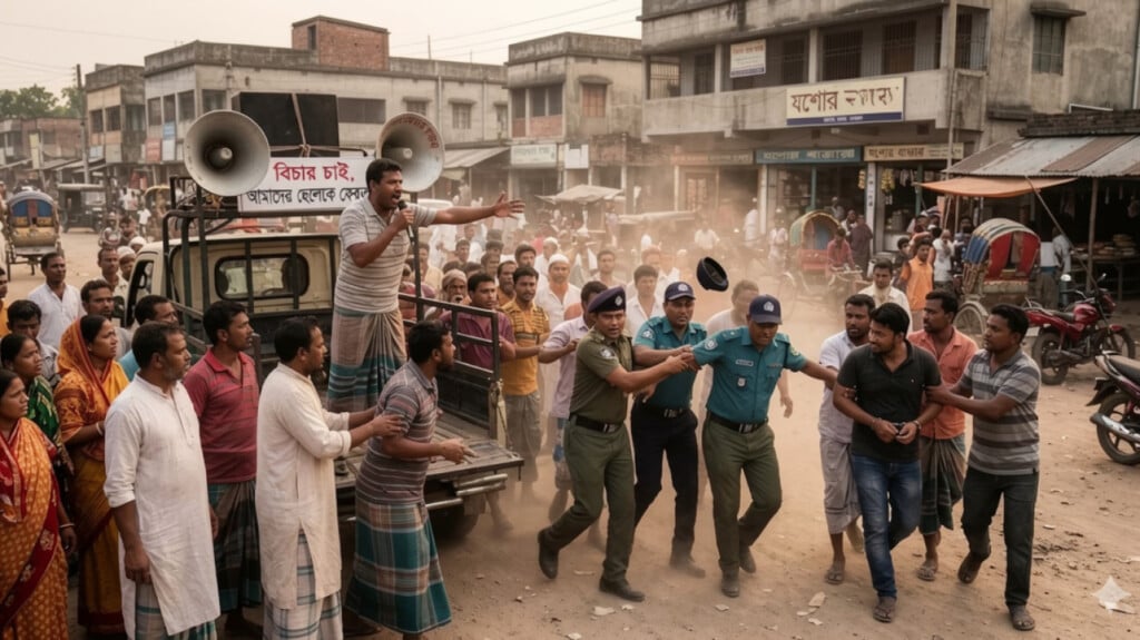 suspect snatched after police beaten following loudspeaker announcement Suspect Snatched After Police Beaten Following Loudspeaker Announcement